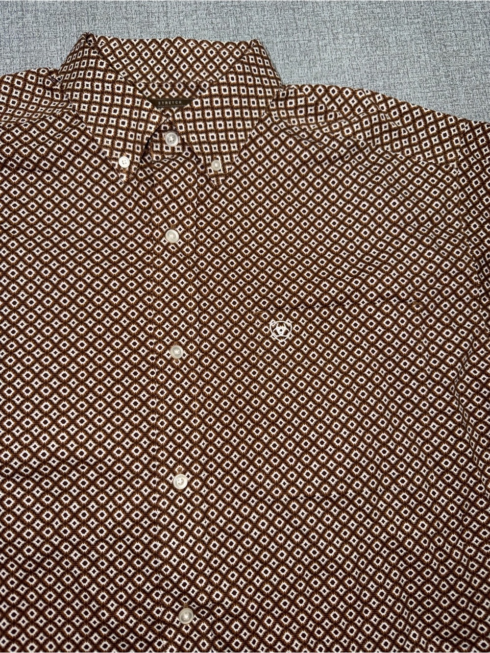 Ariat Men's Long Sleeve Stretch Button Down Western Shirt